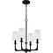 Quoizel Hough Chandelier 4 Lights Mystic Black HOG5018K - alternate 3